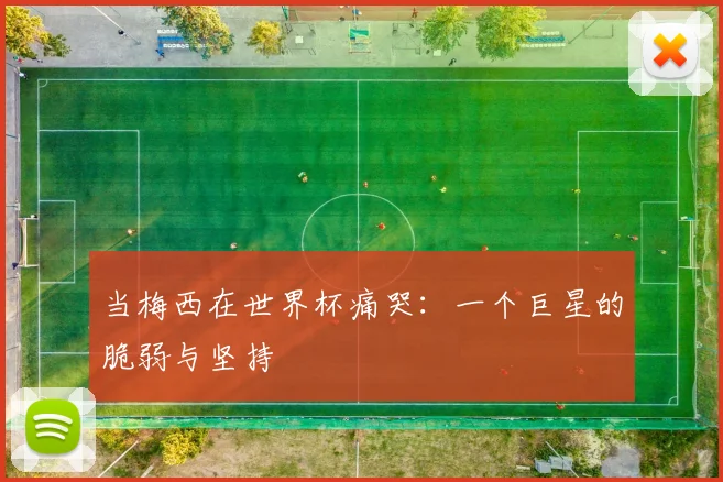 当梅西在世界杯痛哭：一个巨星的脆弱与坚持